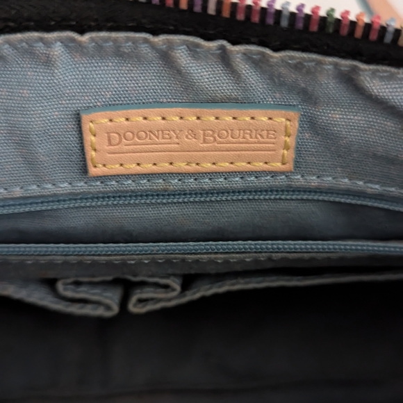 Dooney & Bourke Graffiti Heart Barrel Bag - Picture 7 of 11